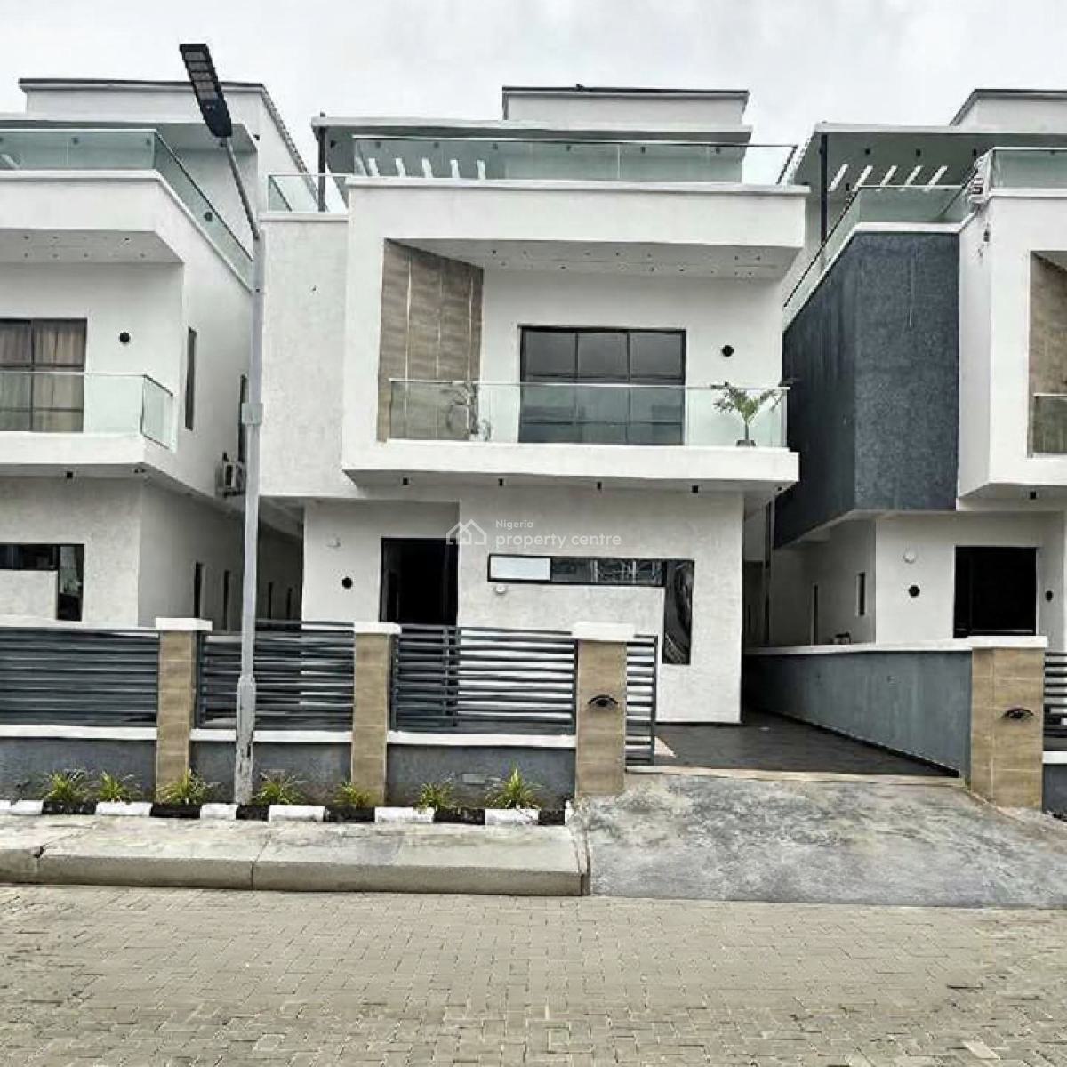 Luxury 5 Bedroom Detached Duplex, Osapa, Lekki, Lagos, Detached Duplex for Sale