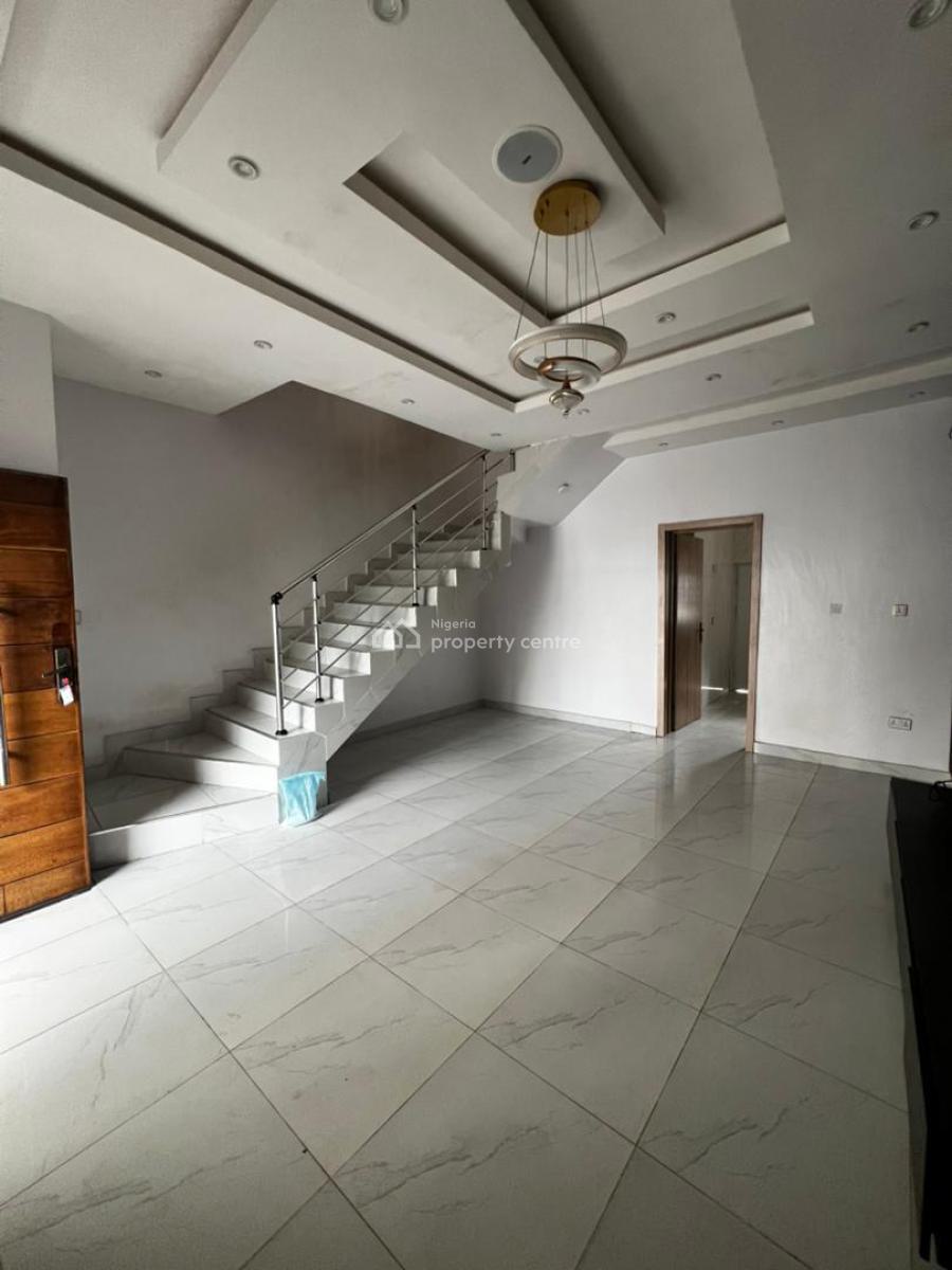 Nice 2 Bedroom Terrace Duplex with Bq in a Code to Access Estate, Orchid Road Before Roundabout, Lekki, Lagos, Terraced Duplex for Rent