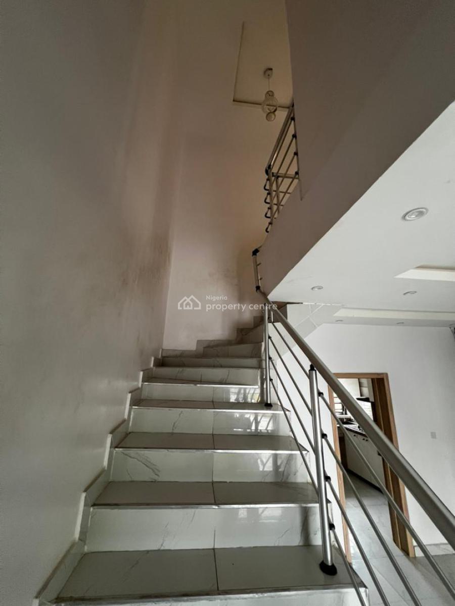 Nice 2 Bedroom Terrace Duplex with Bq in a Code to Access Estate, Orchid Road Before Roundabout, Lekki, Lagos, Terraced Duplex for Rent