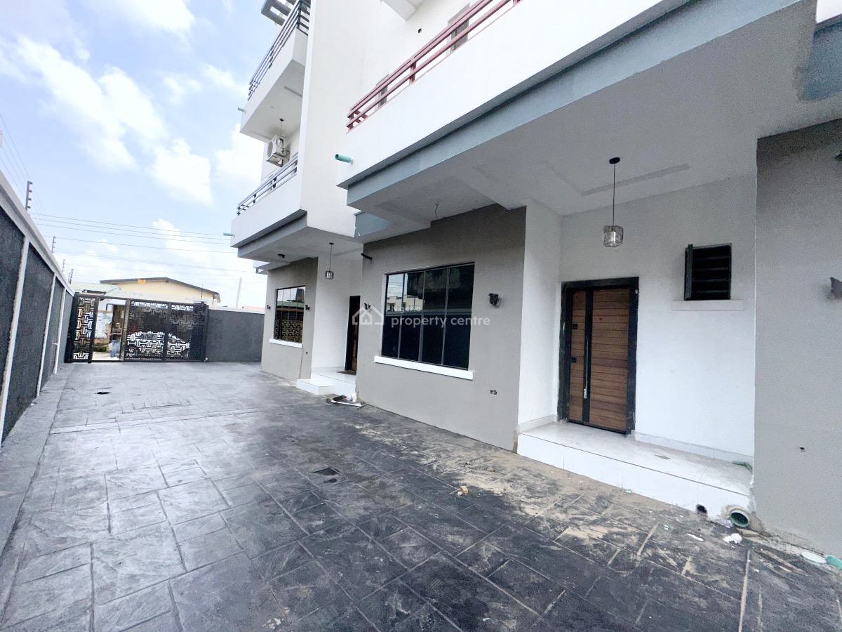 Newly Built Luxury 4 Bedroom Terrace Detached Duplex with Bq, Olowora, Omole Phase 2, Ikeja, Lagos, Terraced Duplex for Sale