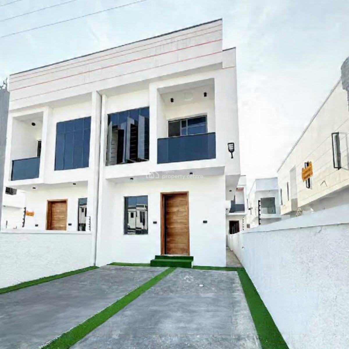 Contemporary 4 Bedroom Semi Detached Duplex, Ikota, Lekki, Lagos, Semi-detached Duplex for Sale