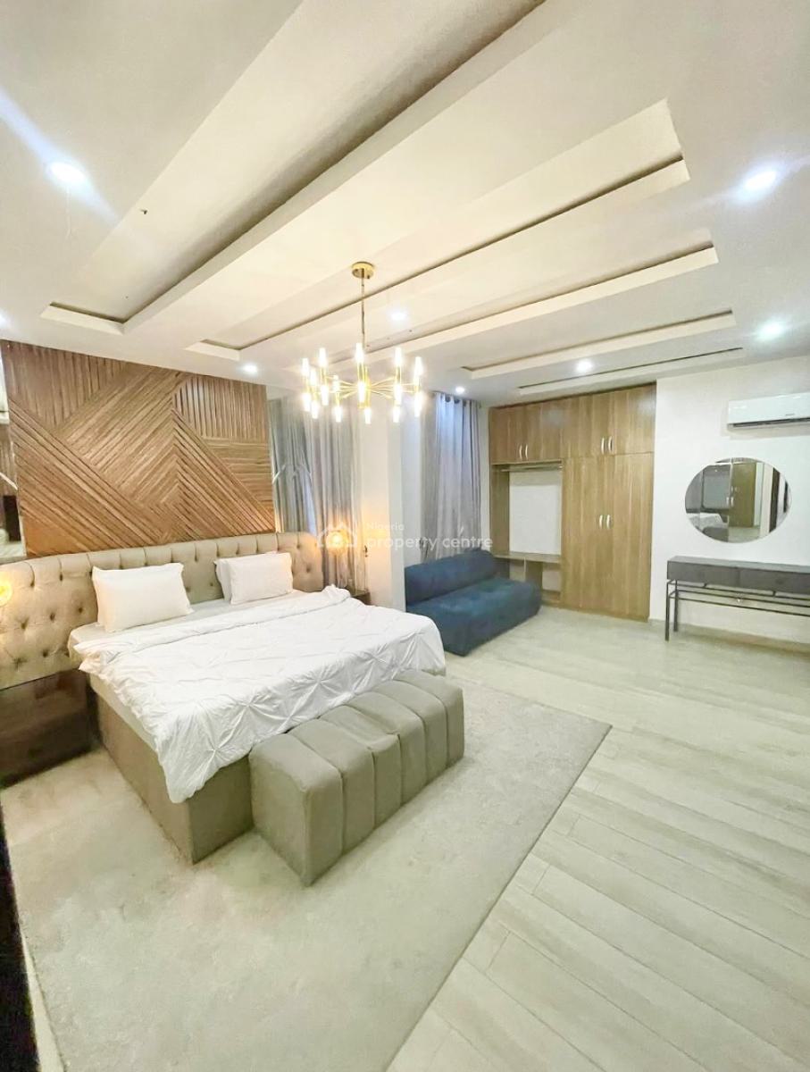 Newly Built Fully Furnished 5 Bedroom Detached Duplex with Bq, Agungi, Lekki, Lagos, Detached Duplex for Rent