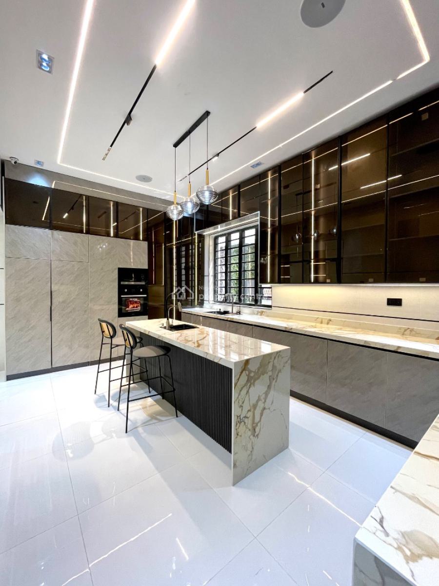 Perfectly Carved Luxury 5 Bedroom Detached Smart Home with Cinema, Gym,, Chevron Toll Gate, Lekki, Lagos, Detached Duplex for Sale