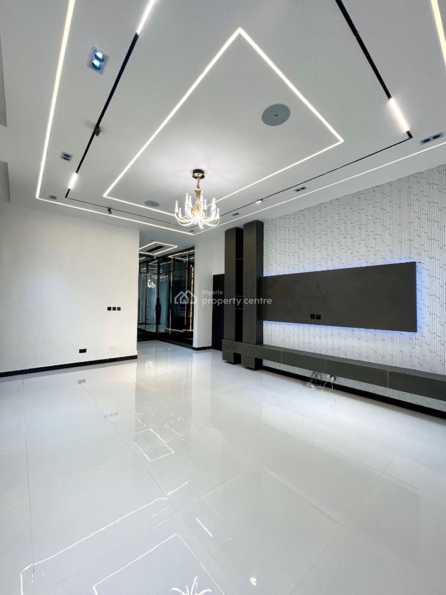 Perfectly Carved Luxury 5 Bedroom Detached Smart Home with Cinema, Gym,, Chevron Toll Gate, Lekki, Lagos, Detached Duplex for Sale