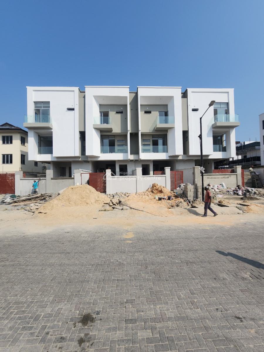 Luxury 4 Bedroom Terrace Duplex with Bq & Elevator in a Prime Location, Lekki Phase 1, Lekki, Lagos, Terraced Duplex for Sale