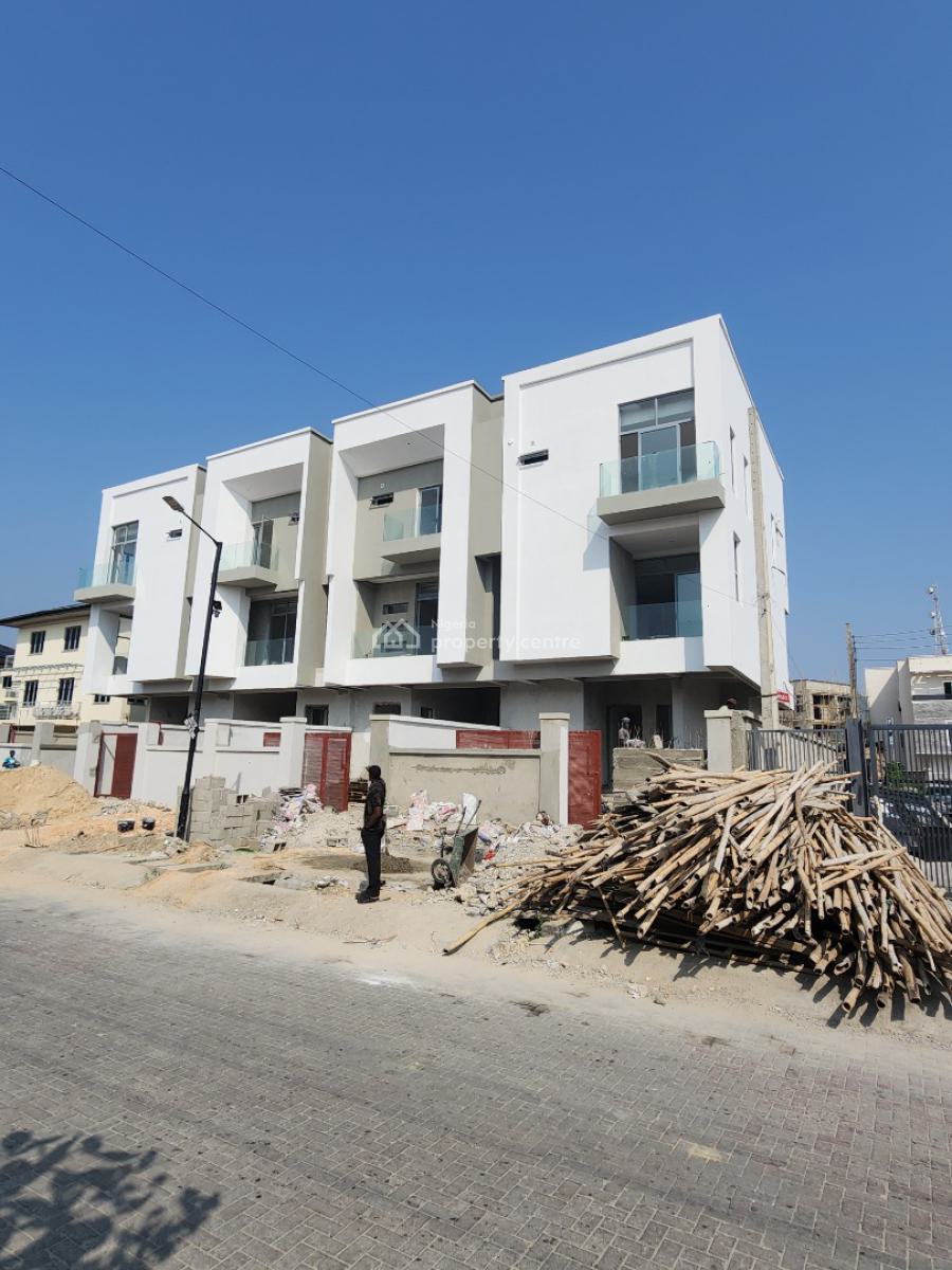 Luxury 4 Bedroom Terrace Duplex with Bq & Elevator in a Prime Location, Lekki Phase 1, Lekki, Lagos, Terraced Duplex for Sale