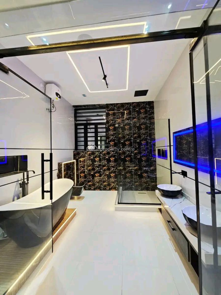 Elegant 5 Bedroom Modern Fully Detached Duplex, Chevron Toll Gate, Lekki, Lagos, Detached Duplex for Sale