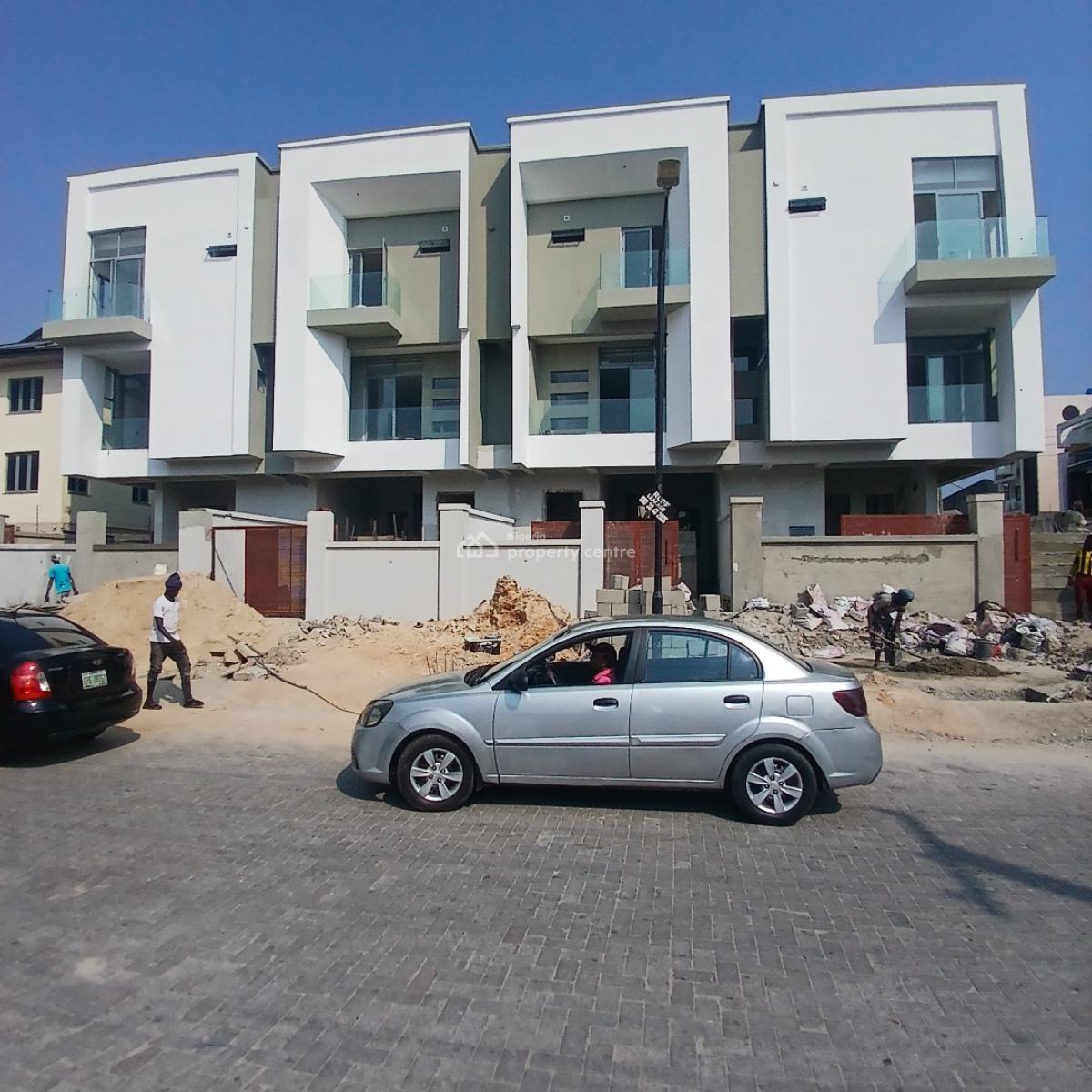 4 Bedroom Self Compound Terrace Duplex with Bq, Lekki Phase 1, Lekki, Lagos, Terraced Duplex for Sale