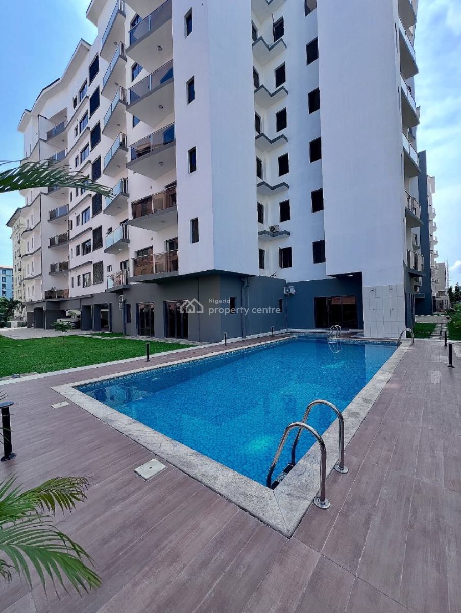 Spacious 3 Bedroom Apartment with Swimming Pool and Bq, Ikate, Lekki, Lagos, Block of Flats for Sale