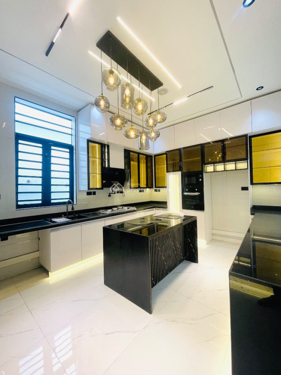 Impeccably Finished Luxury 5 Bed Detached Duplex with Rooftop Terrace, Chevron Toll Gate, Lekki, Lagos, Detached Duplex for Sale