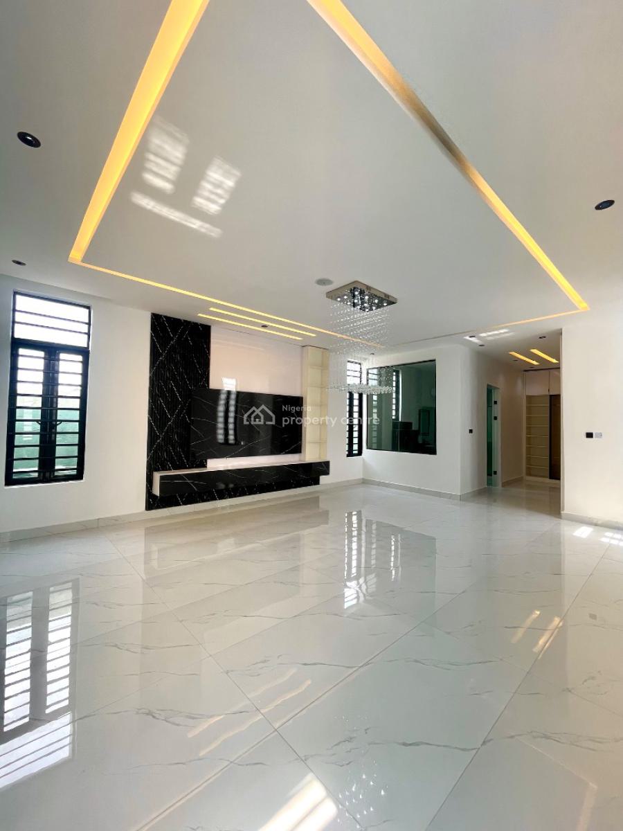 Impeccably Finished Luxury 5 Bed Detached Duplex with Rooftop Terrace, Chevron Toll Gate, Lekki, Lagos, Detached Duplex for Sale