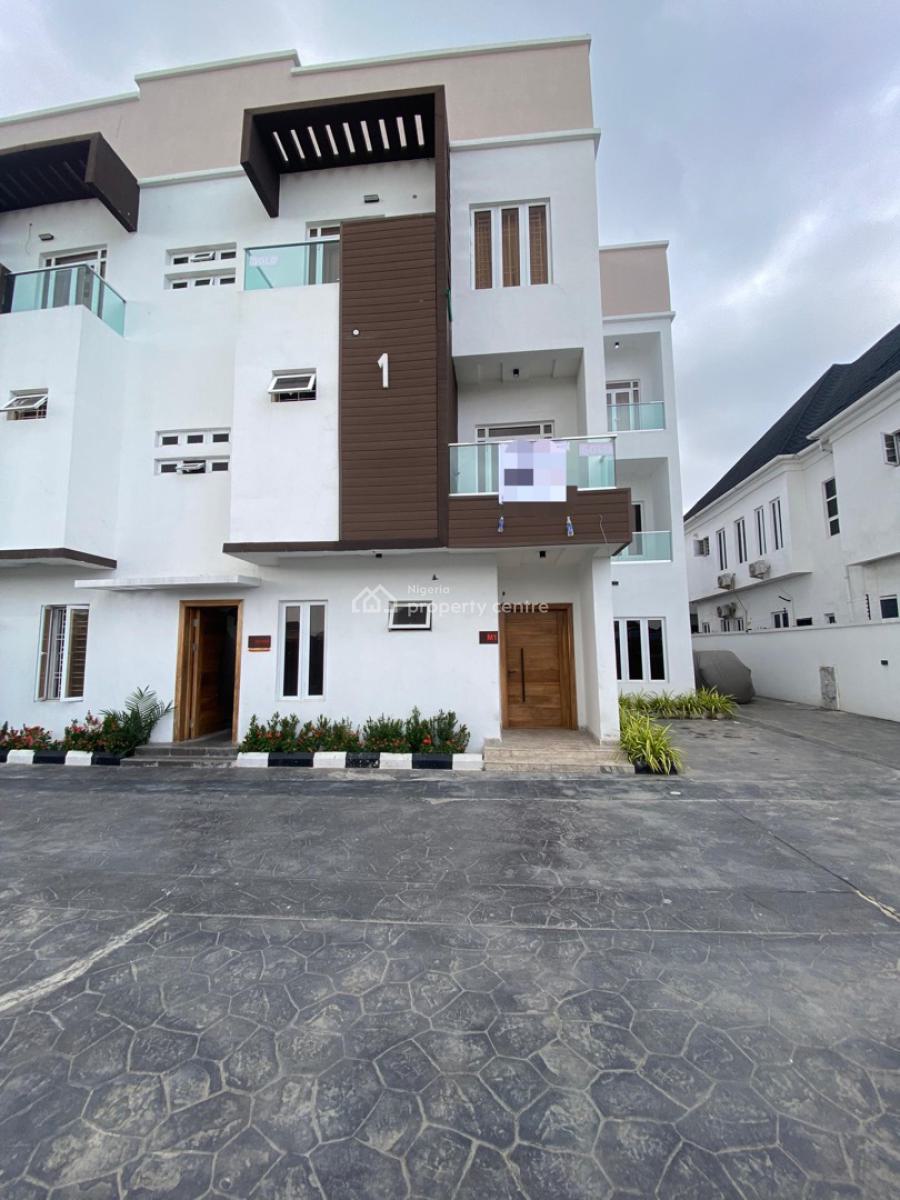 4 Bedroom Maisonette with Bq, Oral Extension, Lekki, Lagos, House for Rent