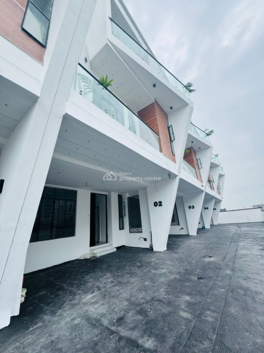 Luxury 4bedroom Terrace Duplex with Bq, Off Kunsela Road Lekki, Ikate Elegushi, Lekki, Lagos, Terraced Duplex for Rent