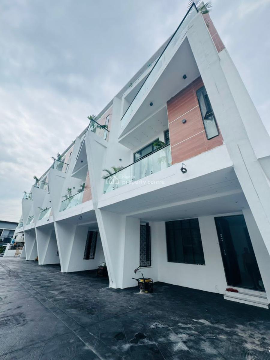 Luxury 4bedroom Terrace Duplex with Bq, Off Kunsela Road Lekki, Ikate Elegushi, Lekki, Lagos, Terraced Duplex for Rent