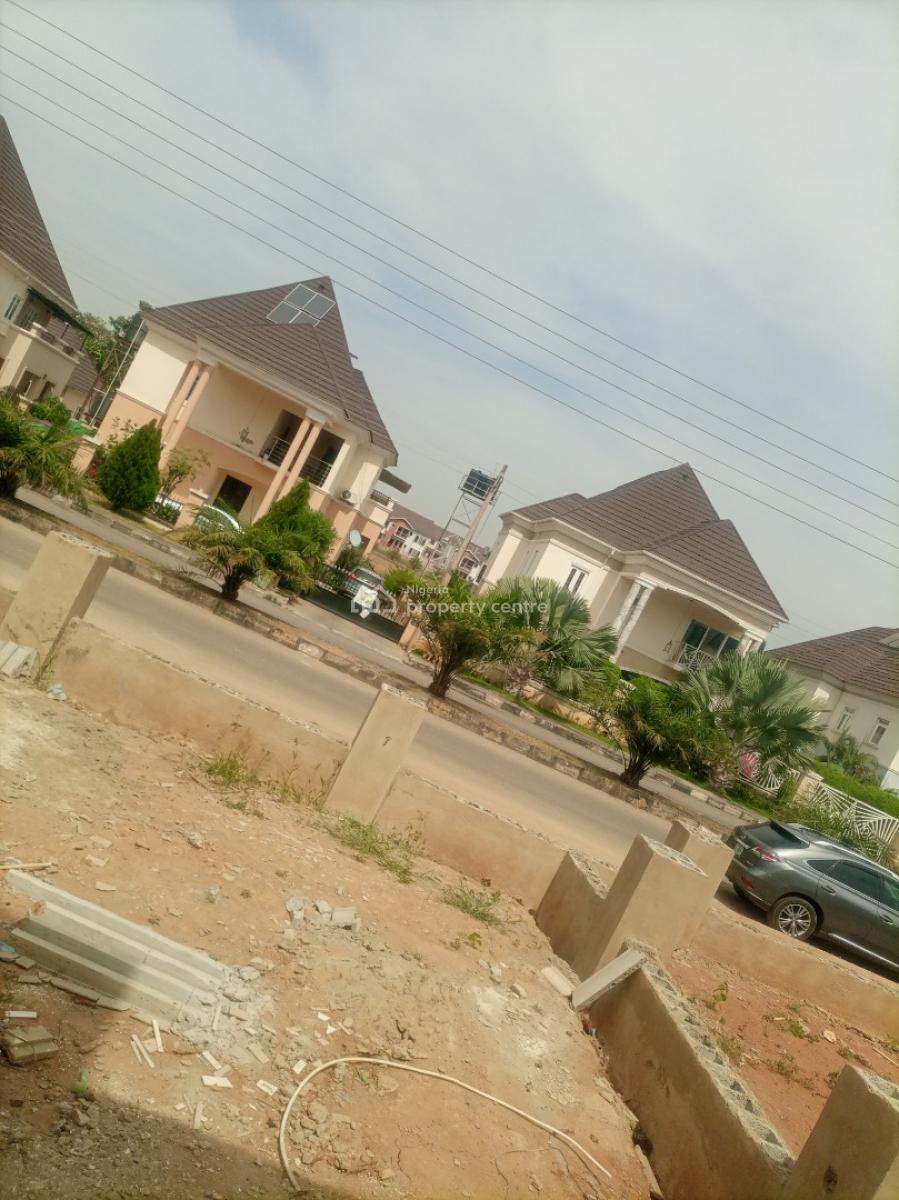 Semi-finished 3 Bedroom, Semi-detached Duplex with Lounge Up & P Space, Cluster 1, River Park Estate Airport Road Abuja, Lugbe District, Abuja, Semi-detached Duplex for Rent