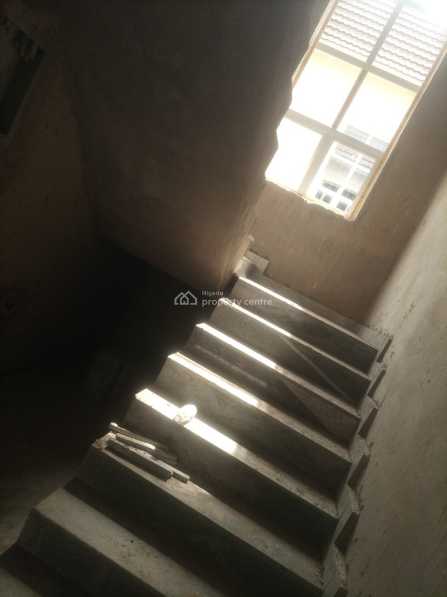 Semi-finished 3 Bedroom, Semi-detached Duplex with Lounge Up & P Space, Cluster 1, River Park Estate Airport Road Abuja, Lugbe District, Abuja, Semi-detached Duplex for Rent