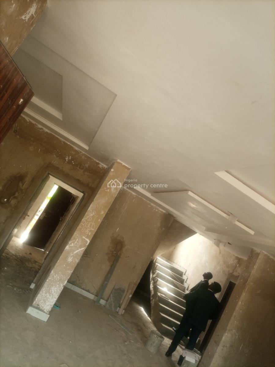 Semi-finished 3 Bedroom, Semi-detached Duplex with Lounge Up & P Space, Cluster 1, River Park Estate Airport Road Abuja, Lugbe District, Abuja, Semi-detached Duplex for Rent