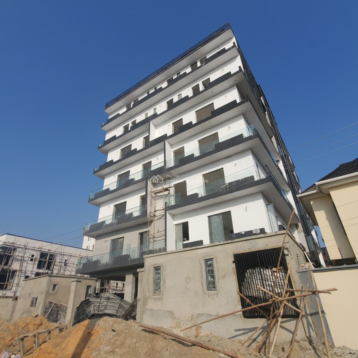 Exquisite 3 Bedroom Apartment with an Elevator, Pool, Gym, & Bq, Lekki Phase 1, Lekki, Lagos, Flat / Apartment for Sale