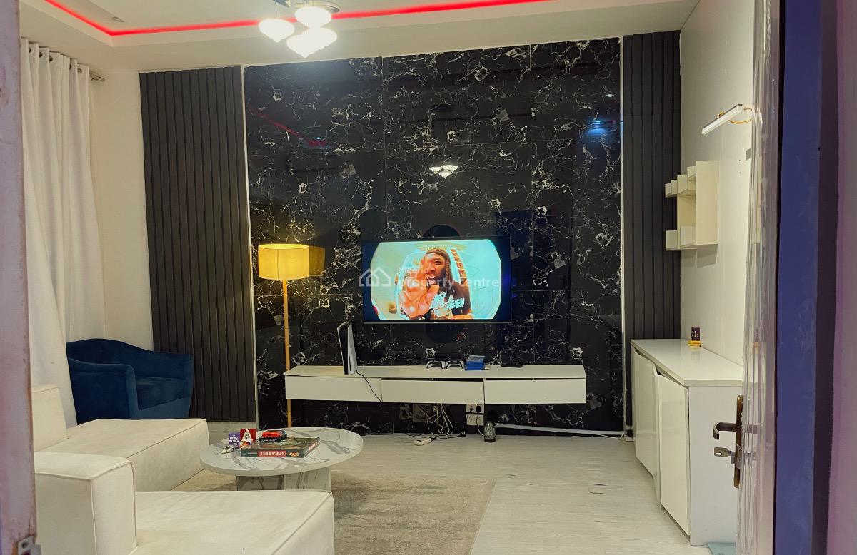 Luxury Furnished Serviced 1 Bedroom Apartment, Emcel Garden Estate, Orchid Road, Lekki, Lagos, Mini Flat (room and Parlour) Short Let