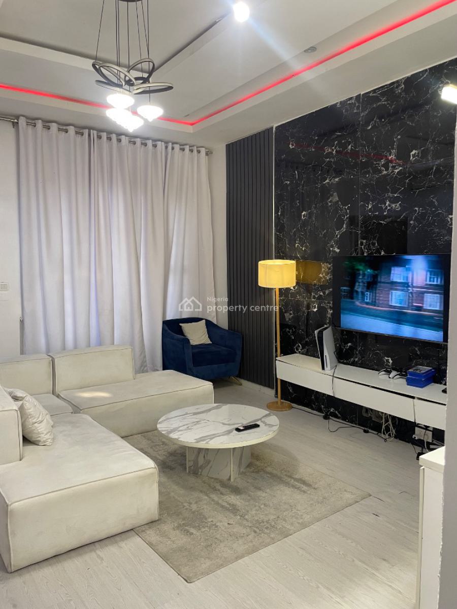 Luxury Furnished Serviced 1 Bedroom Apartment, Emcel Garden Estate, Orchid Road, Lekki, Lagos, Mini Flat (room and Parlour) Short Let