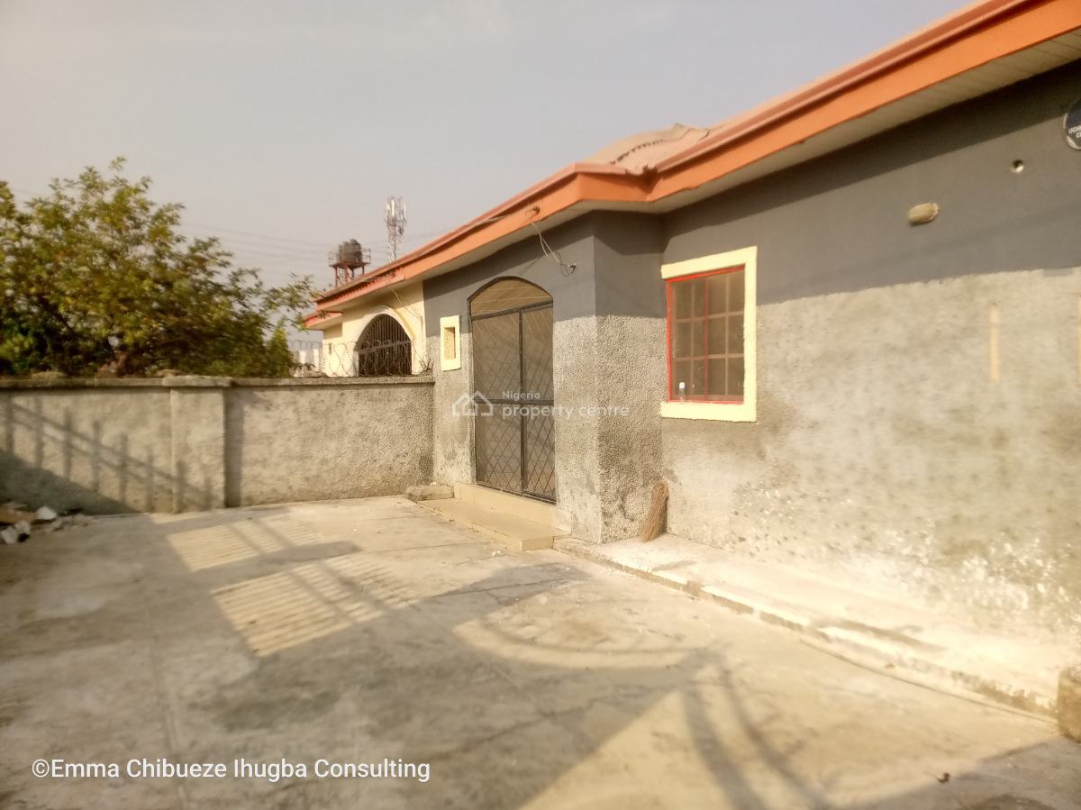 Clean 2 Bedroom Semi Detached Bungalow Alone in The Compound, Julex Estate By Von, Sabon Lugbe, Lugbe District, Abuja, Semi-detached Bungalow for Rent