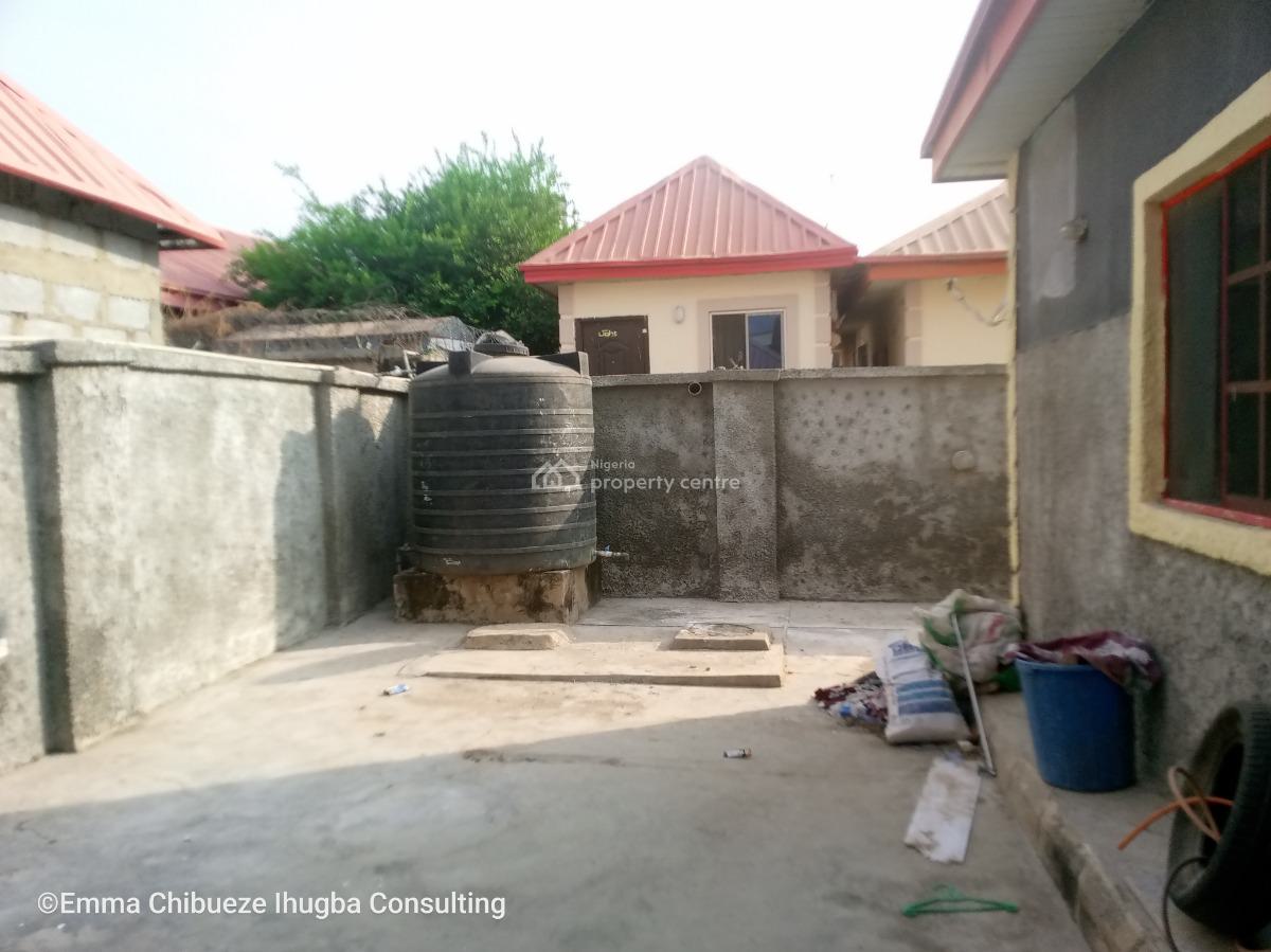 Clean 2 Bedroom Semi Detached Bungalow Alone in The Compound, Julex Estate By Von, Sabon Lugbe, Lugbe District, Abuja, Semi-detached Bungalow for Rent
