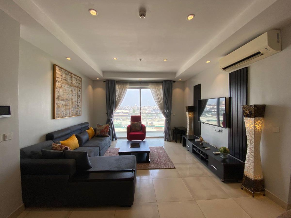 City View Furnished 2 Bedroom Apartment, Blue Water Building, Oniru, Victoria Island (vi), Lagos, Flat / Apartment for Rent