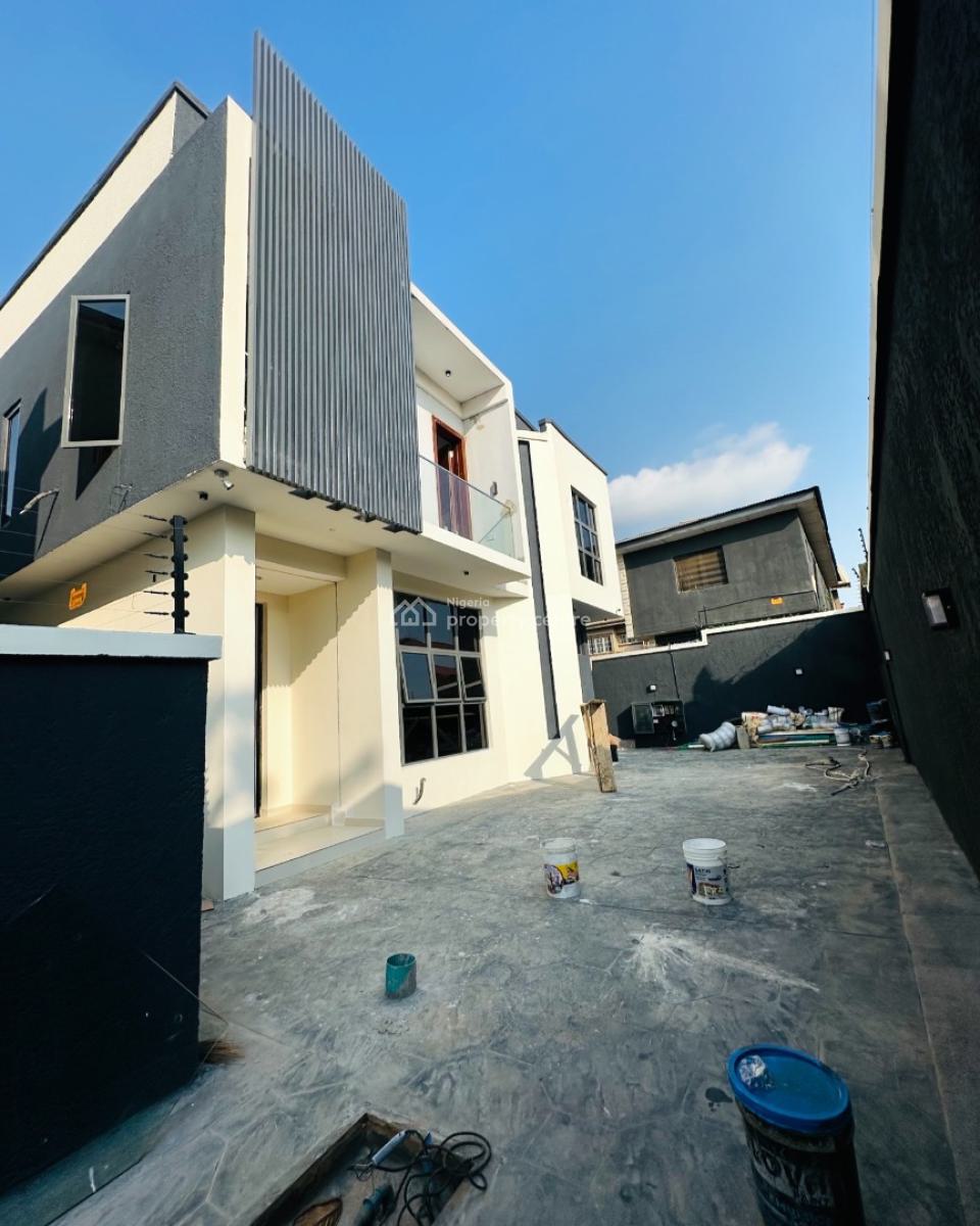 Newly Built 4 Bedroom Fully Detached Duplex with a Room Bq, Gra Phase 1, Magodo, Lagos, Detached Duplex for Sale