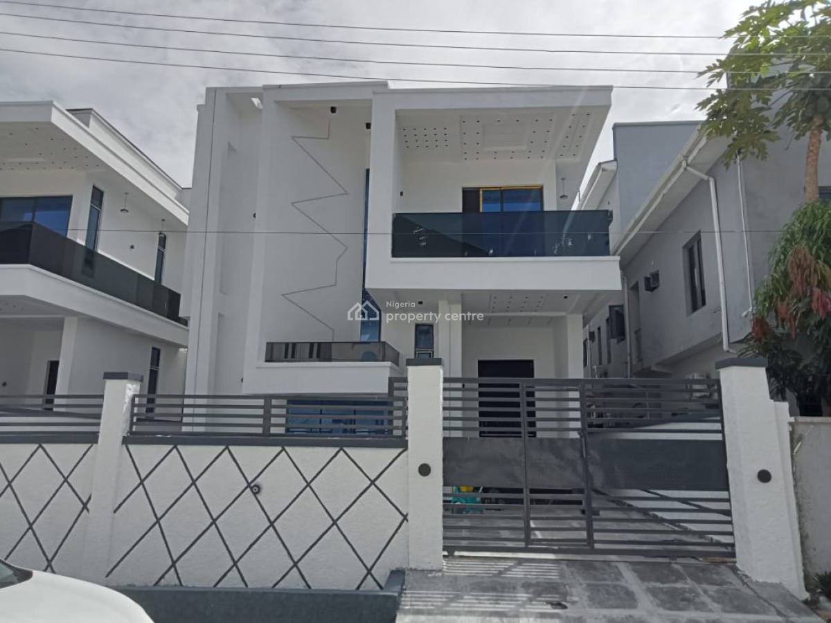 Luxury 5 Bedroom Duplex in a Well Serene and Secured Estate, Vgc, Lekki, Lagos, Detached Duplex for Sale