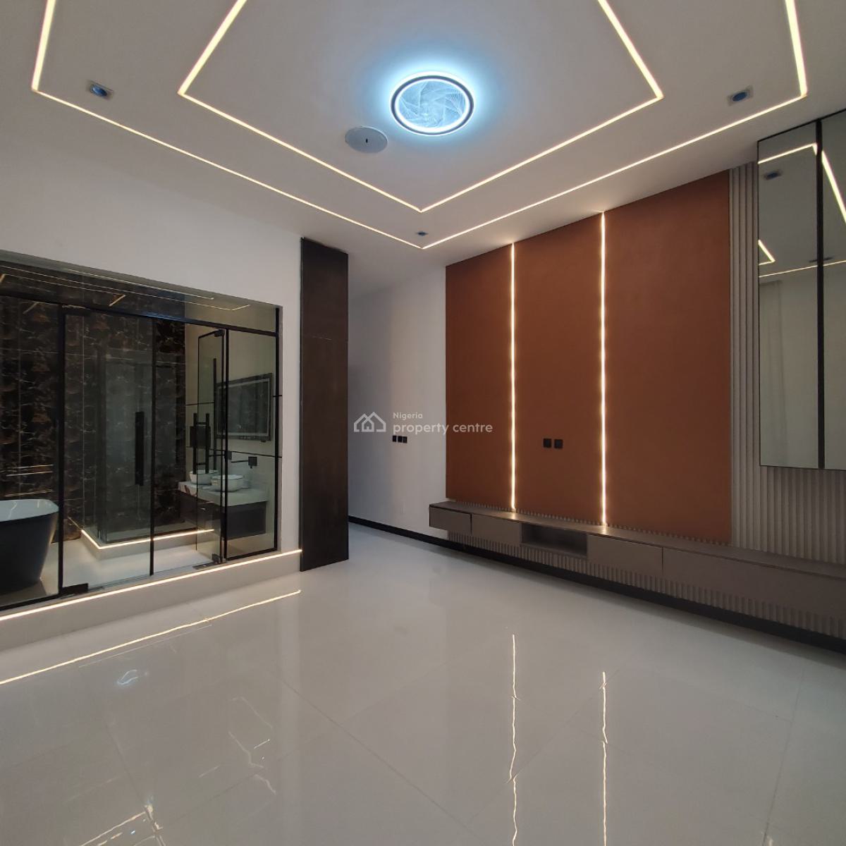 Magnificent 5 Bedroom Duplex with a Pool, Bq, Cinema, Chevron, Lekki, Lagos, House for Sale