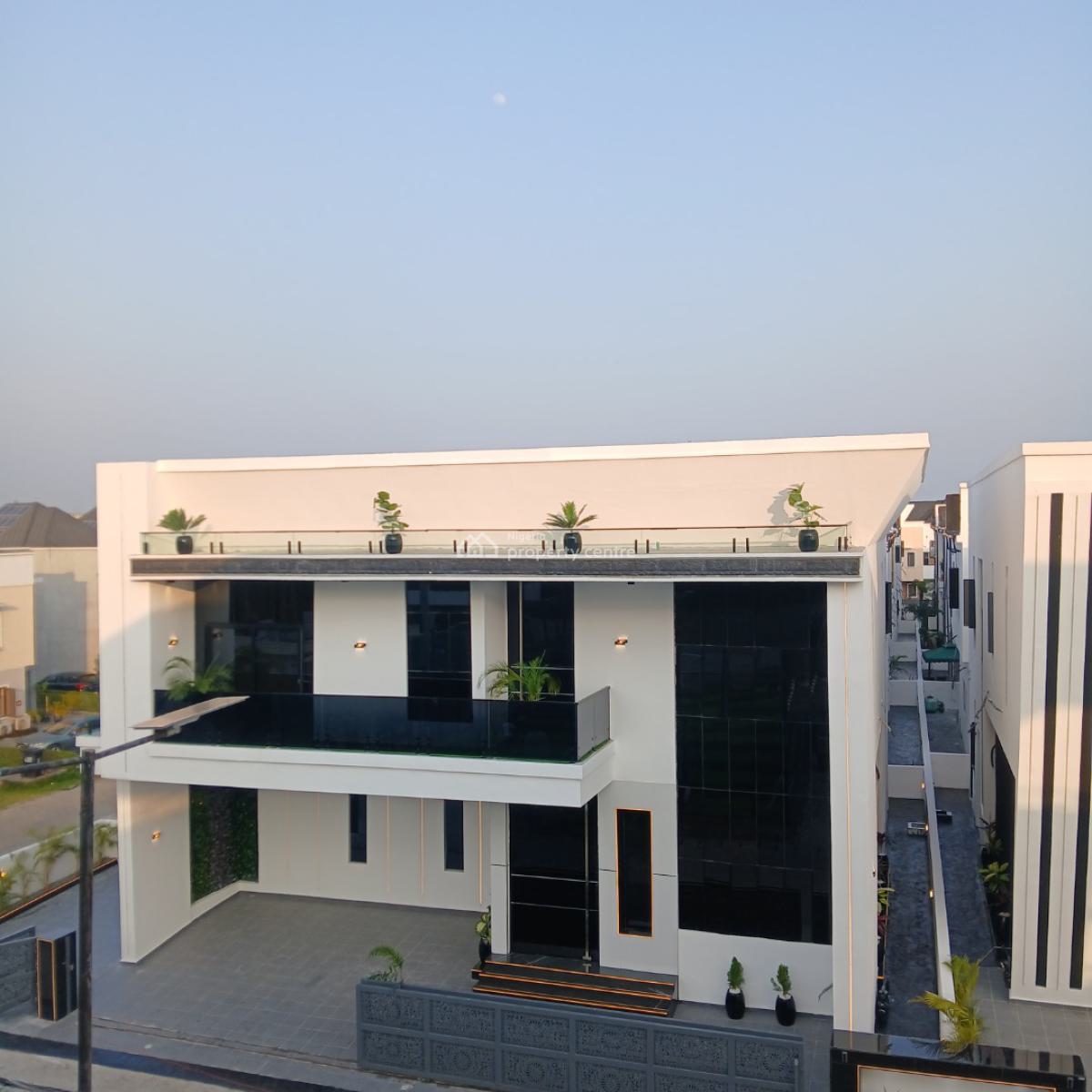 Exquisitely Built 5 Bedroom Mansion with Swimming Pool, Chevron Toll Gate, Lekki Conservation, Lekki, Lagos, Detached Duplex for Sale