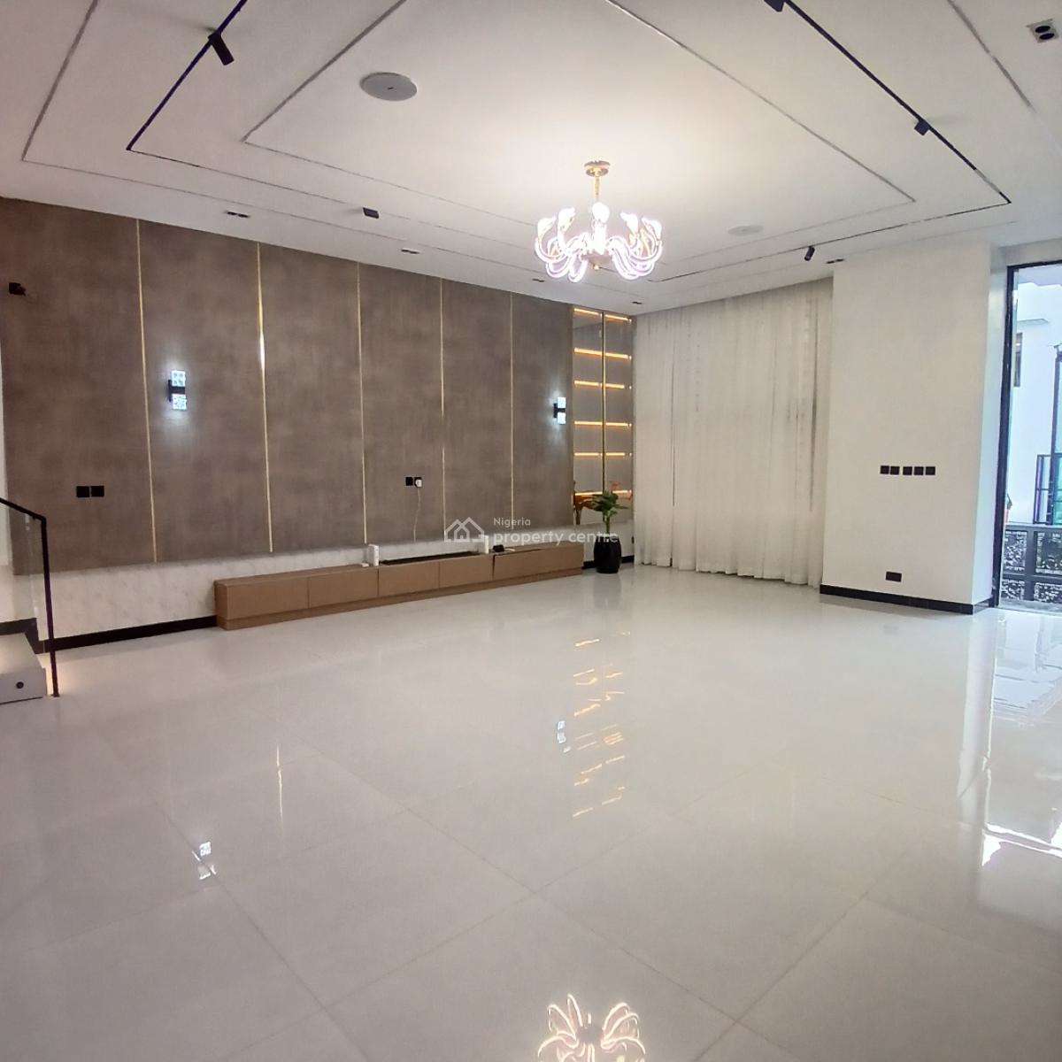 Exquisitely Built 5 Bedroom Mansion with Swimming Pool, Chevron Toll Gate, Lekki Conservation, Lekki, Lagos, Detached Duplex for Sale