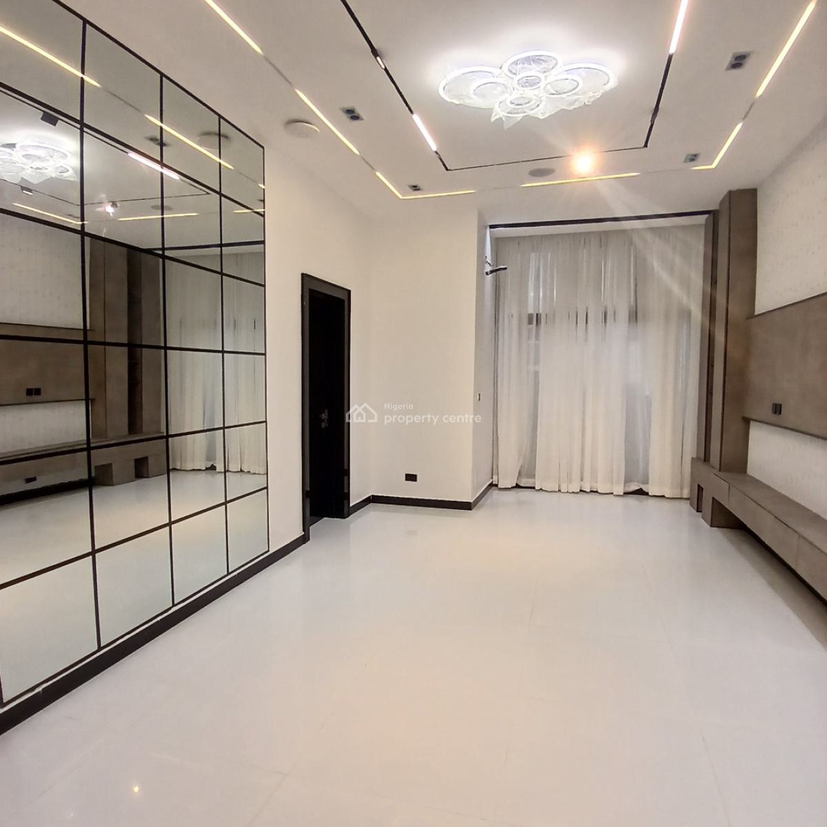 Exquisitely Built 5 Bedroom Mansion with Swimming Pool, Chevron Toll Gate, Lekki Conservation, Lekki, Lagos, Detached Duplex for Sale