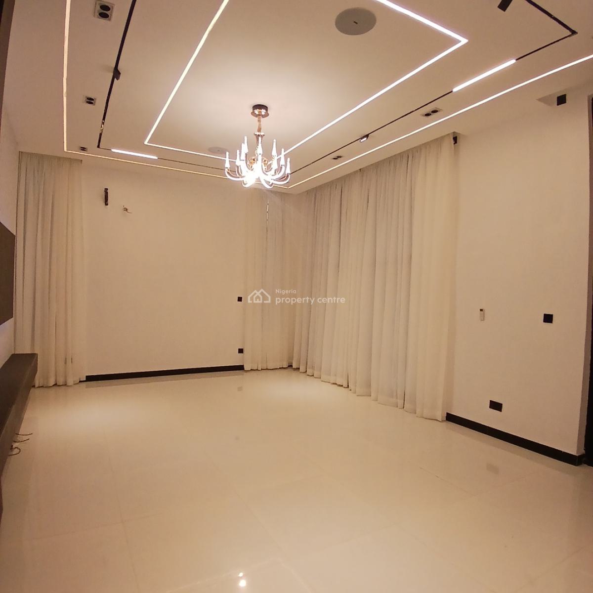 Exquisitely Built 5 Bedroom Mansion with Swimming Pool, Chevron Toll Gate, Lekki Conservation, Lekki, Lagos, Detached Duplex for Sale