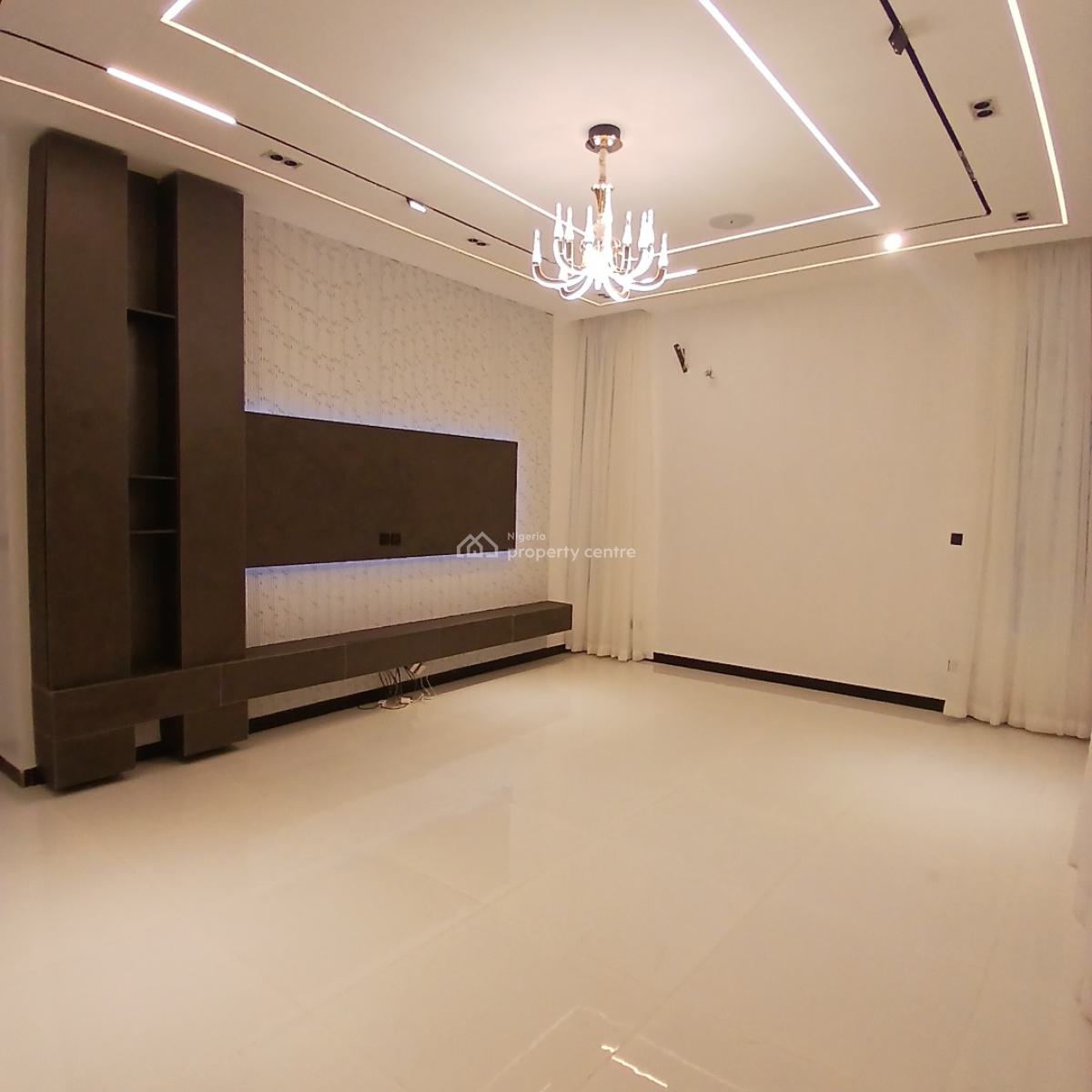 Exquisitely Built 5 Bedroom Mansion with Swimming Pool, Chevron Toll Gate, Lekki Conservation, Lekki, Lagos, Detached Duplex for Sale