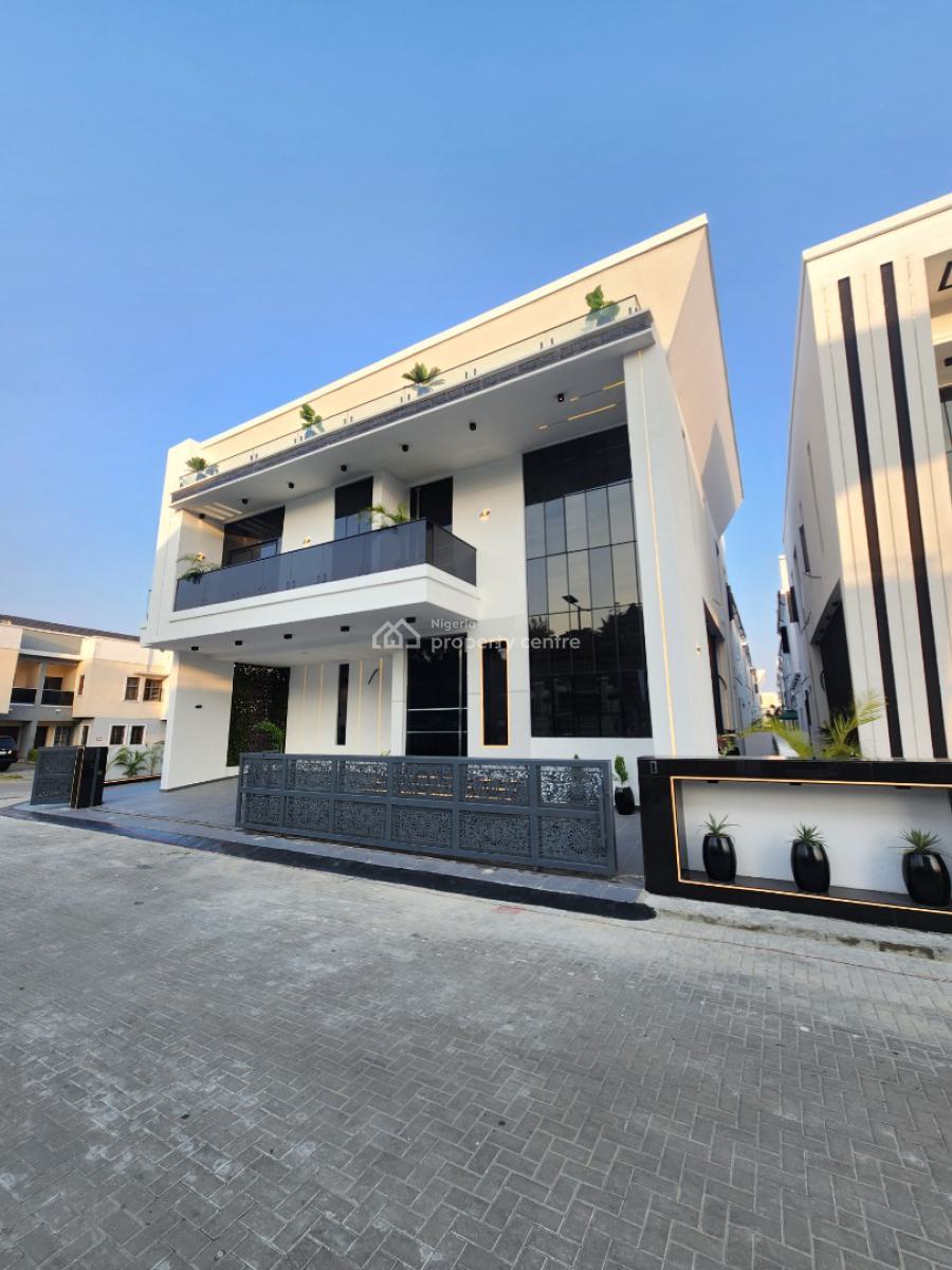 Luxury 5 Bedroom Detached Duplex with Pool, Gym, Cinema, Conservation Road, Chevron Toll Gate, Lekki, Lagos, Detached Duplex for Sale