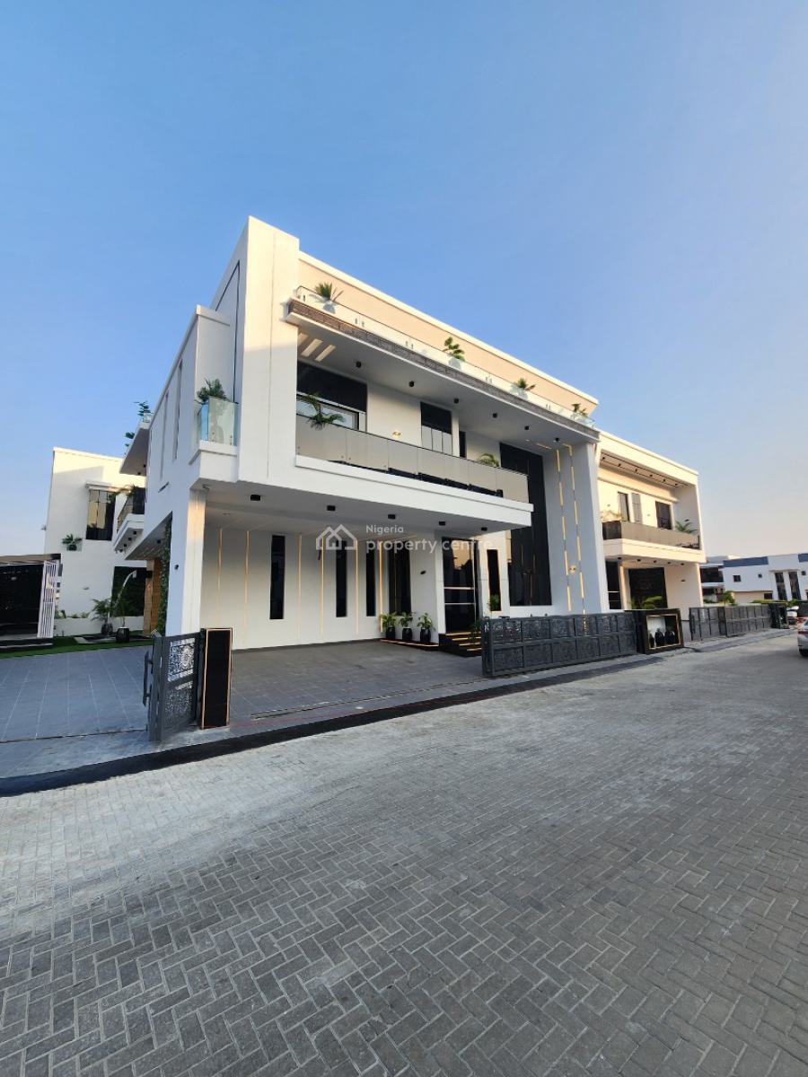 Luxury 5 Bedroom Detached Duplex with Pool, Gym, Cinema, Conservation Road, Chevron Toll Gate, Lekki, Lagos, Detached Duplex for Sale