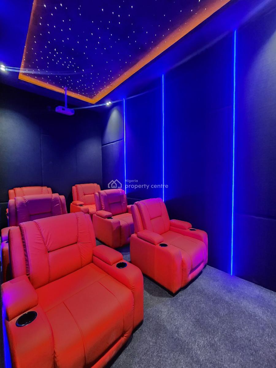 Luxury 5 Bedroom Detached Duplex with Pool, Gym, Cinema, Conservation Road, Chevron Toll Gate, Lekki, Lagos, Detached Duplex for Sale