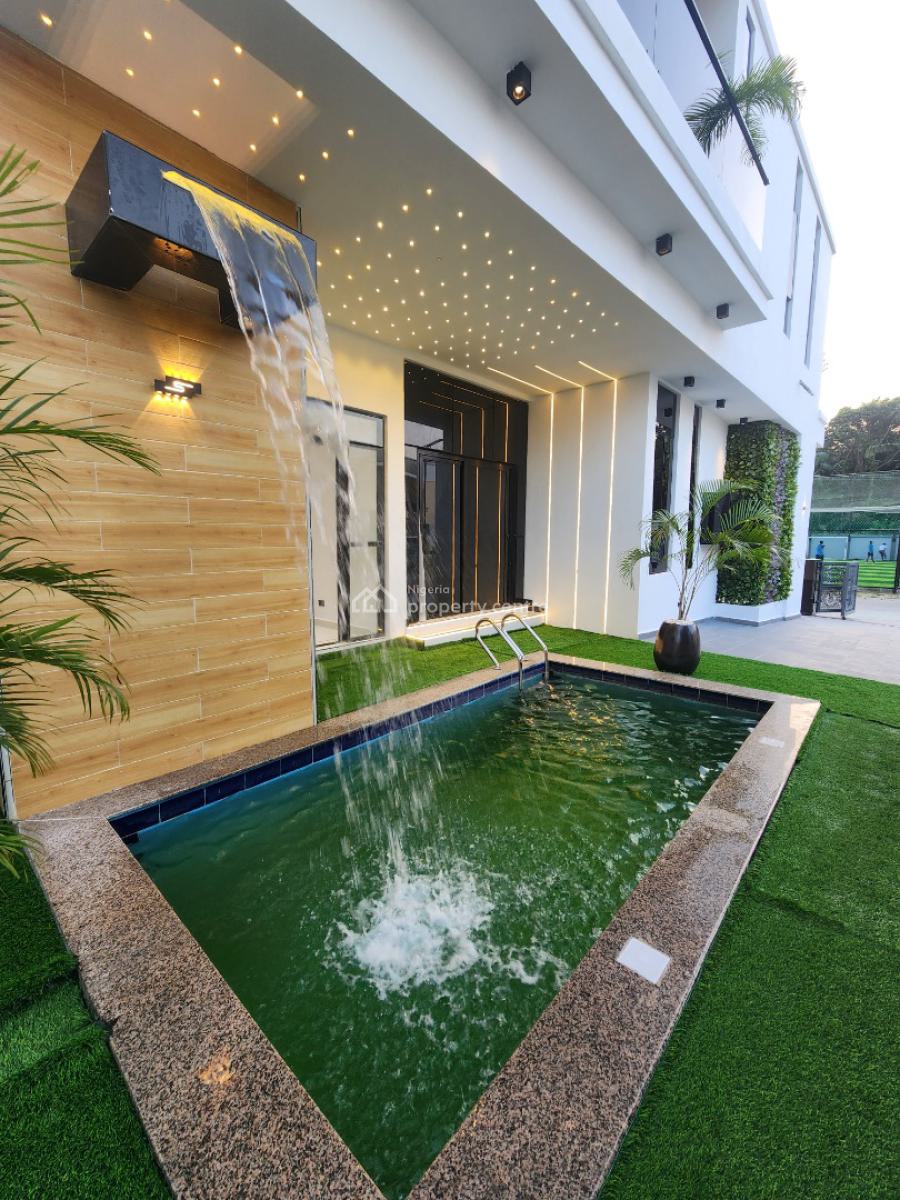 Luxury 5 Bedroom Detached Duplex with Pool, Gym, Cinema, Conservation Road, Chevron Toll Gate, Lekki, Lagos, Detached Duplex for Sale