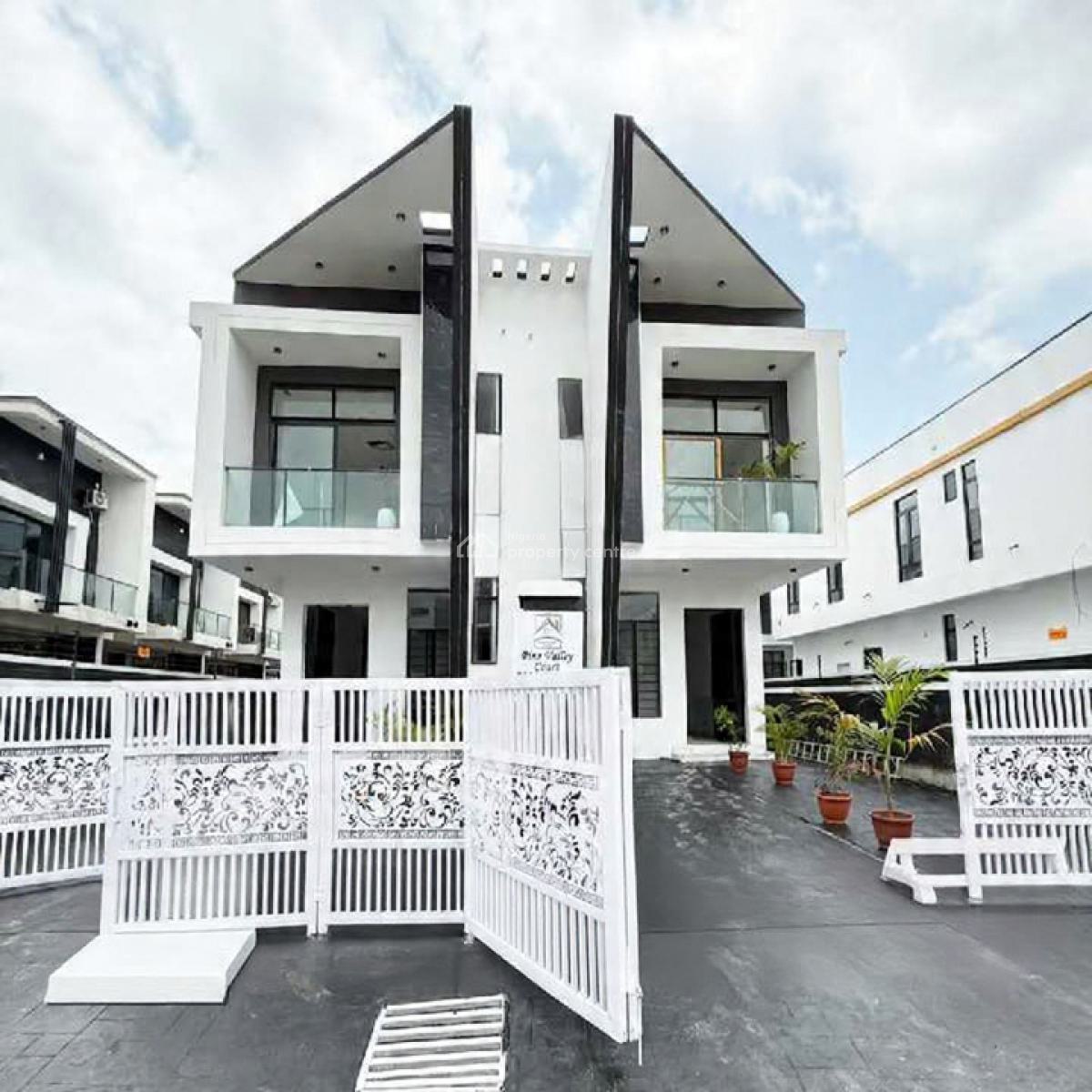 Newly Built 4 Bedroom Semi Detached Duplex, Ikota, Lekki, Lagos, Semi-detached Duplex for Sale