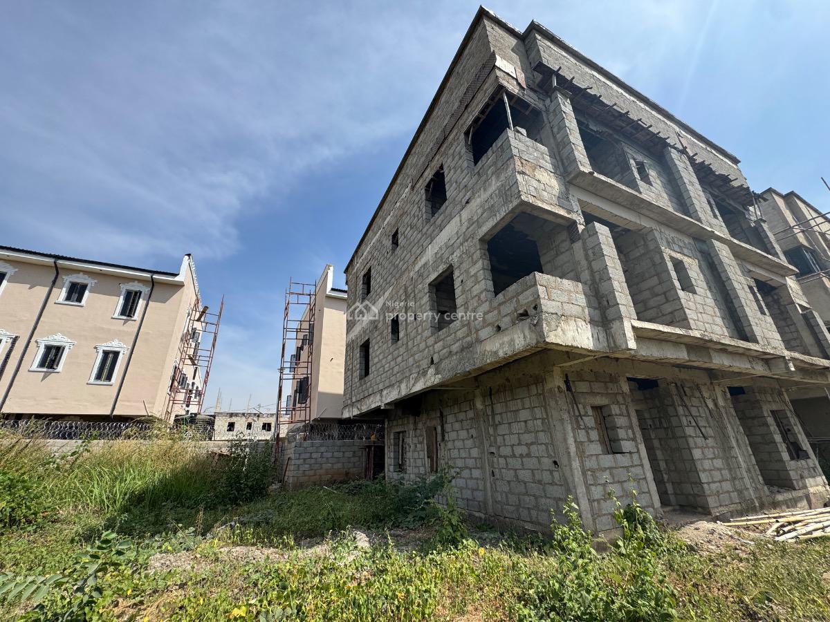 Super Distress! 7 Bedroom Fully Detached House (carcass), Paradise Estate, Life Camp, Abuja, Detached Duplex for Sale