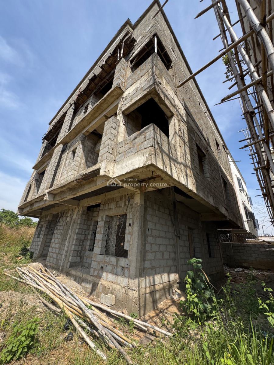 Super Distress! 7 Bedroom Fully Detached House (carcass), Paradise Estate, Life Camp, Abuja, Detached Duplex for Sale