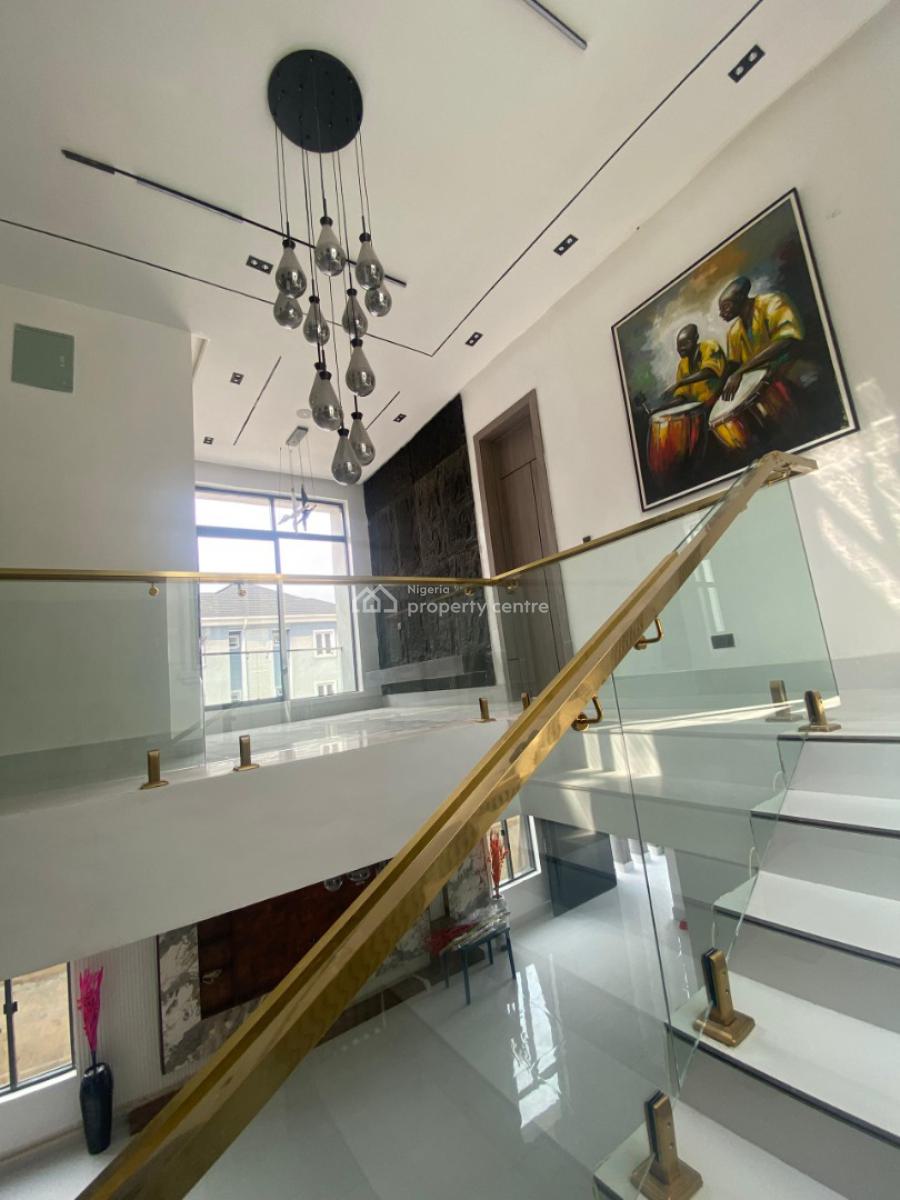 Exquisite 5 Bedroom Detached Duplex with Bq Pool, Lekki Phase 2, Lekki, Lagos, Detached Duplex for Sale