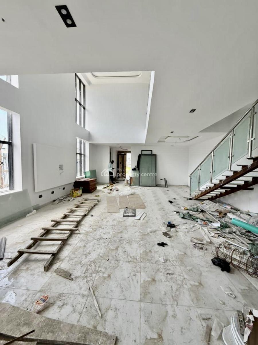 Newly Built Exquisite 5 Bedroom Detached Duplex  with Cinema, Pool & Bq, Cowrie Creek  Estate, Ikate, Lekki, Lagos, Semi-detached Duplex for Rent