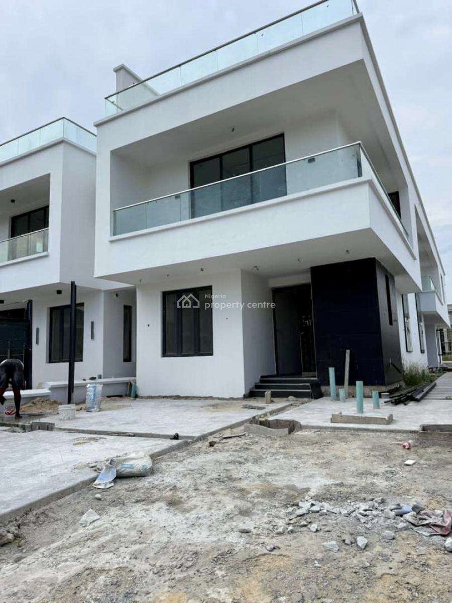 Newly Built Exquisite 5 Bedroom Detached Duplex  with Cinema, Pool & Bq, Cowrie Creek  Estate, Ikate, Lekki, Lagos, Semi-detached Duplex for Rent