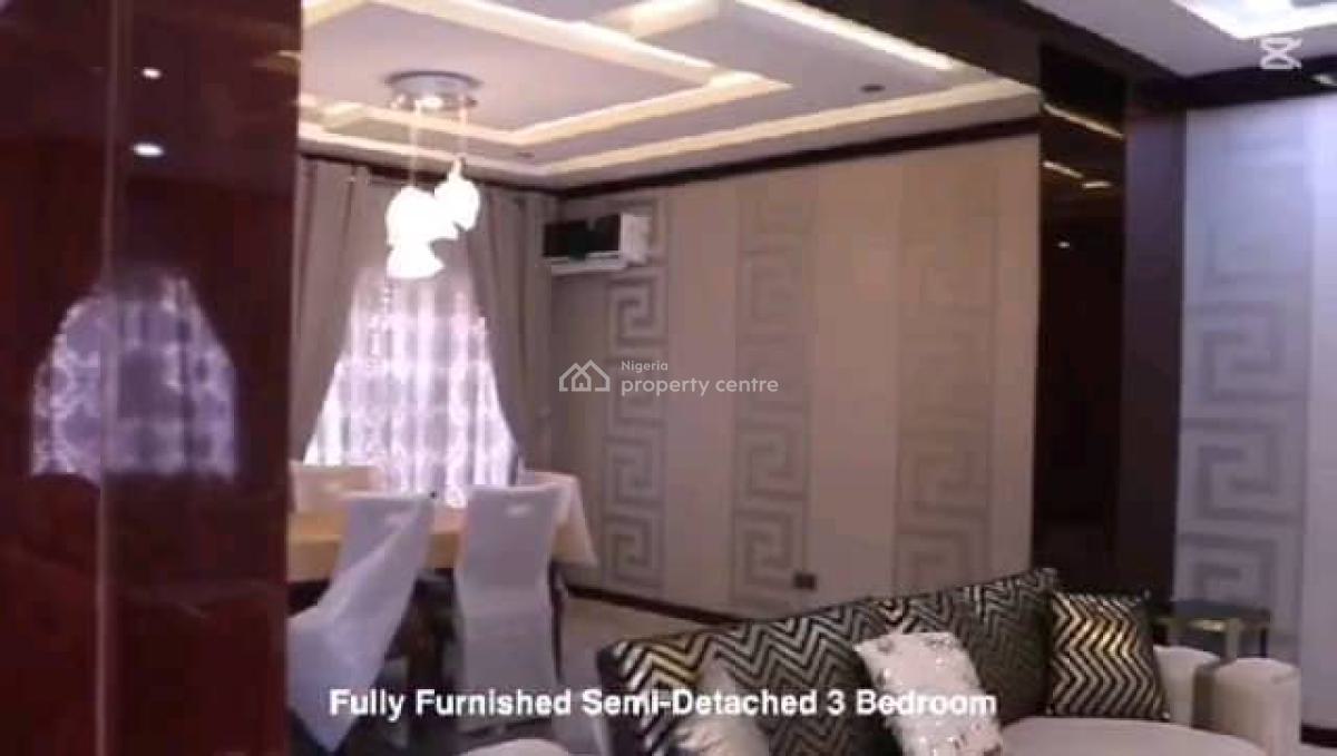 Smart and Tastefully Furnished 4 Bedroom Semi Detached Duplex, Guzape District, Abuja, Detached Duplex for Rent