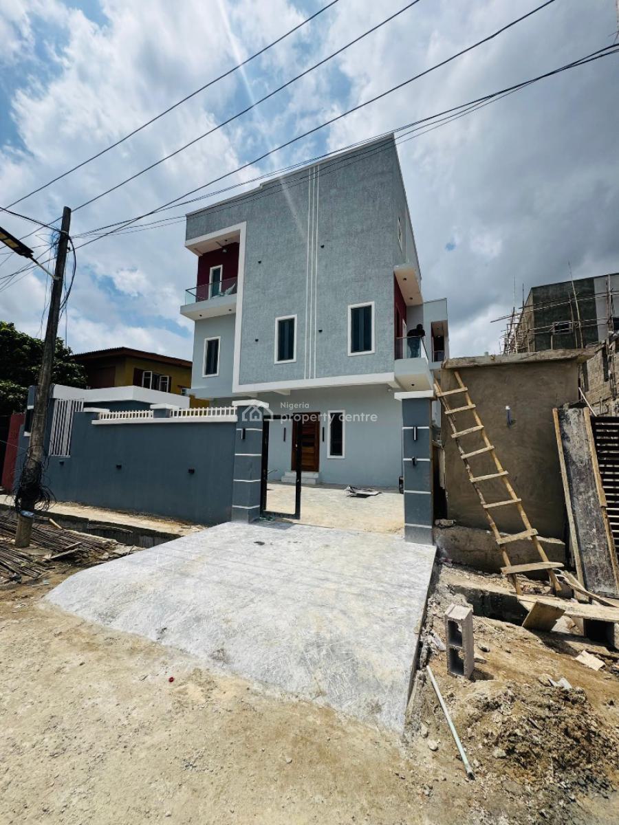 Newly Built 5 Bedroom Fully Detached Duplex with Bq, Adeniyi Jones, Ikeja, Lagos, Detached Duplex for Sale