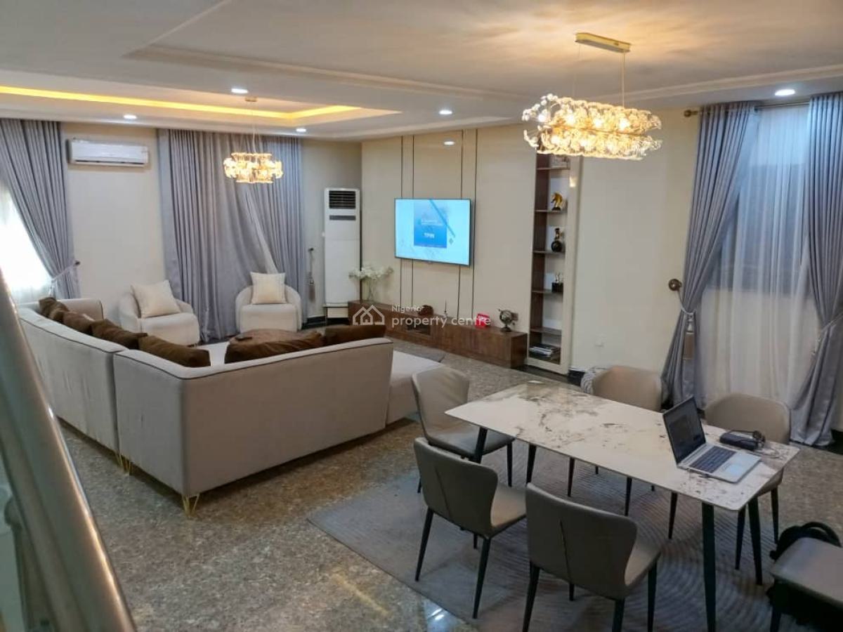 Luxury 4 Bedroom Terraced, Guzape District, Abuja, Terraced Duplex Short Let