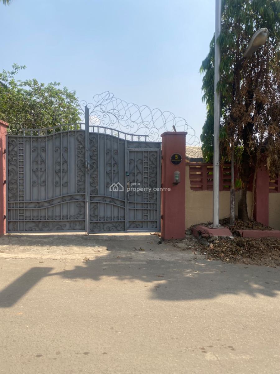 3 Bedroom Bungalow with a Gatehouse in a Massive Self Compound, By Catholic Church, Life Camp, Abuja, Detached Bungalow for Rent