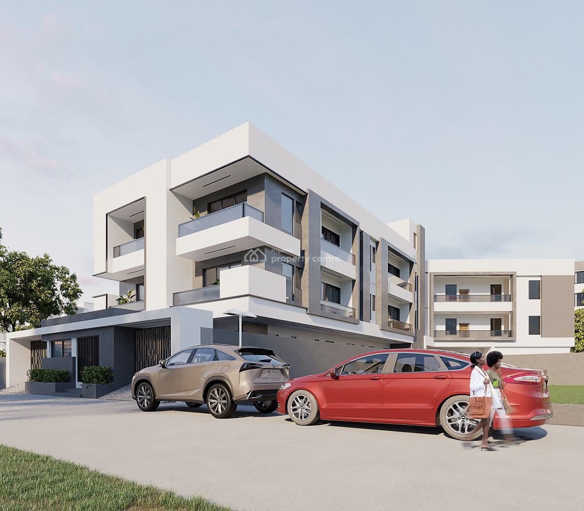 Luxury Apartments for High Investment Return, 8mins From University of Lagos, Bajulaiye Rd., Akoka, Yaba, Lagos, Block of Flats for Sale